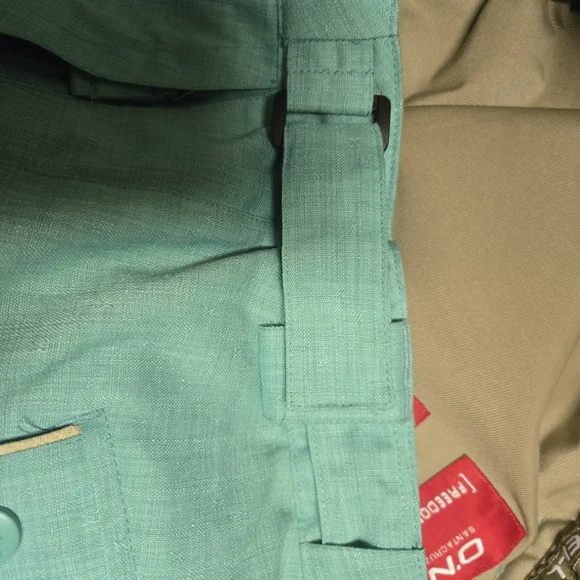 O'Neill- Teal- Snow/Ski Pants- Cargo- Lots of Pockets- Size Large - Picture 10 of 11